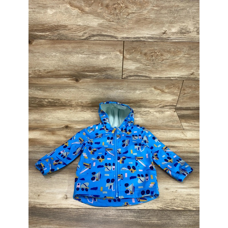 Cat & Jack Softshell Construction Jacket Blue sz 18m
