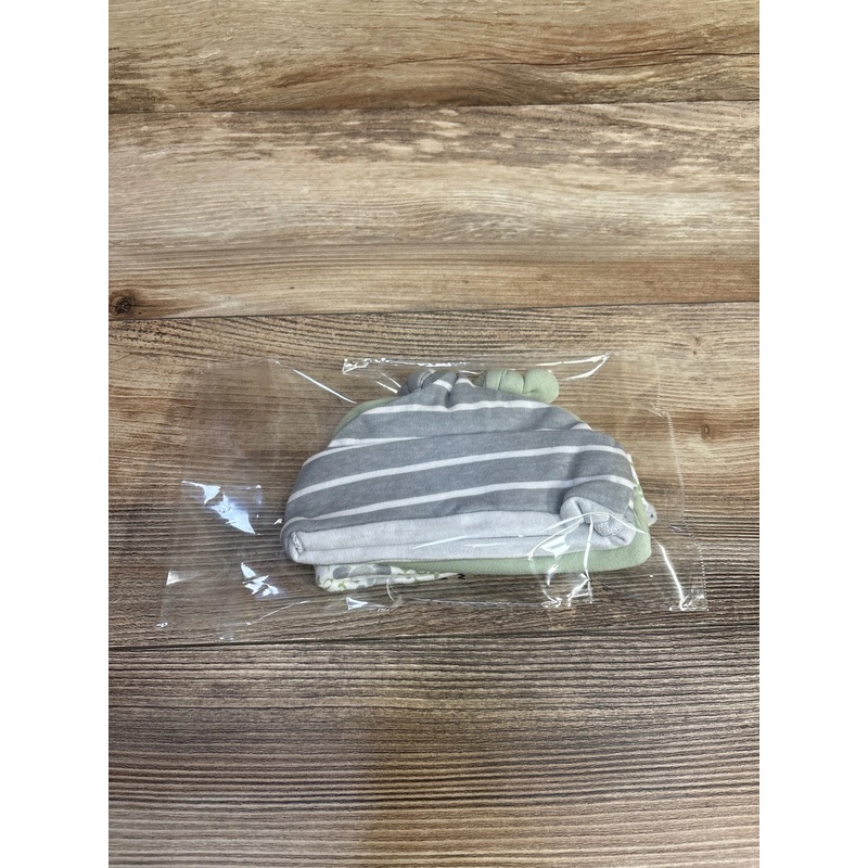 NEW Hudson Baby 3pk Caps sz 0-6m