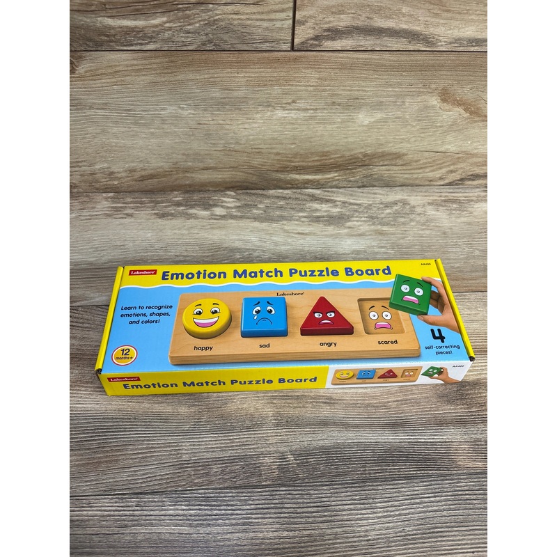 NEW Lakeshore Emotion Match Puzzle Board