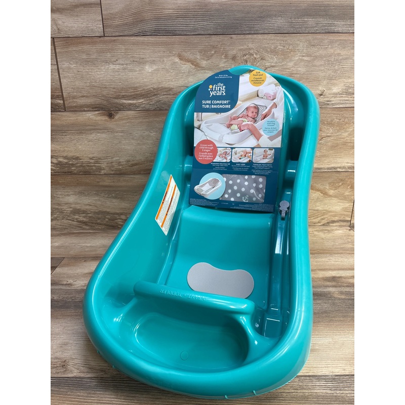 NEW The First Years Sure Comfort Deluxe Newborn-to-Toddler Tub with Sling