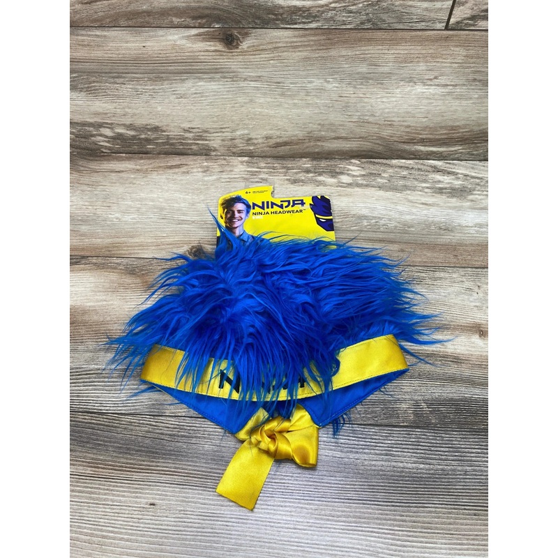 Ninja Blue Hair Headgear NEW