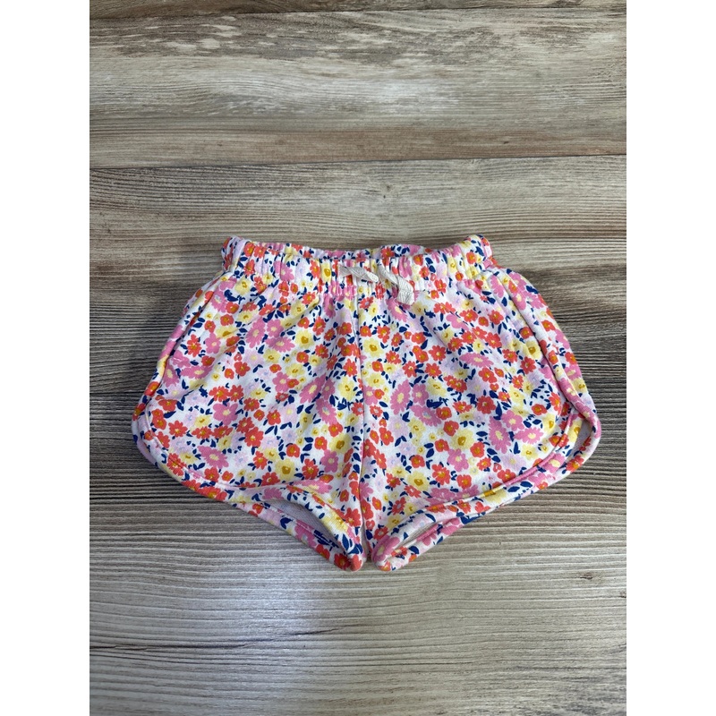 Old Navy Dolphin Hem Floral Shorts Pink sz 18-24m Pink 18m