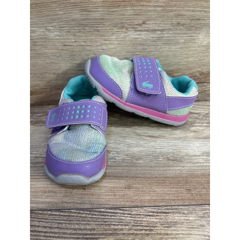 See Kai Run Ryder II FlexiRun Sneakers Purple Glitter sz 8c