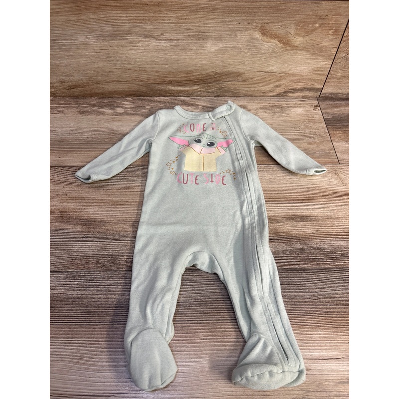 Star Wars Grogu Come To The Cute Side Sleeper Green sz 0-3m Green Newborn