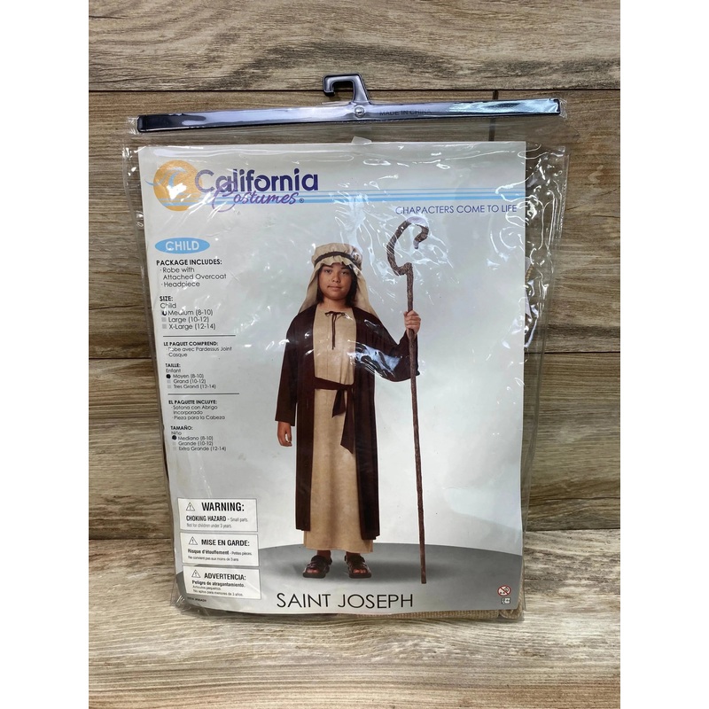 California Costumes Saint Joseph Child Costume sz 8-10