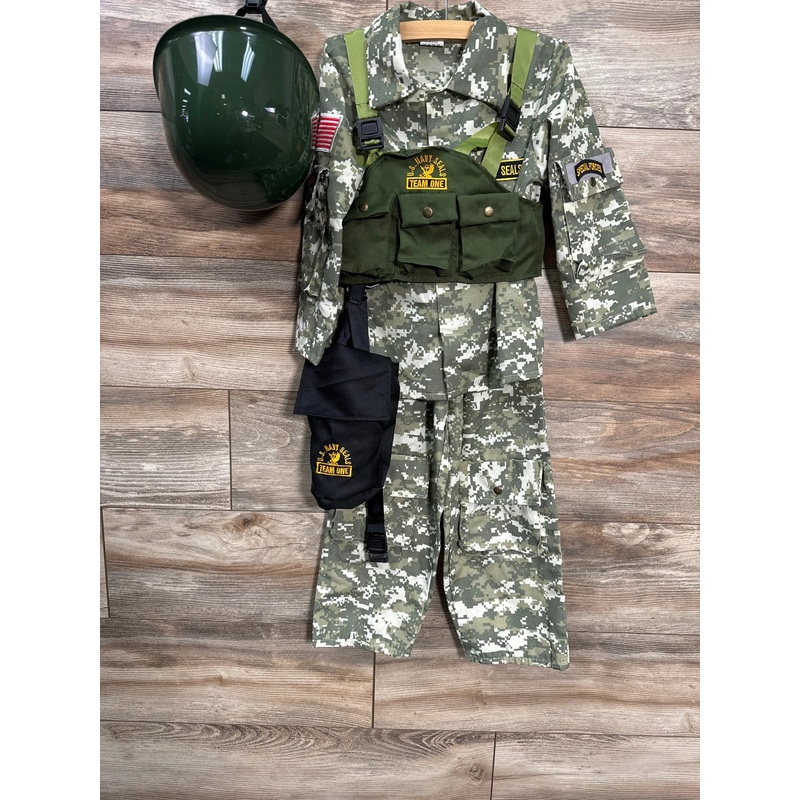 Dress Up America Special Forces Navy Seal Costume sz 4-6