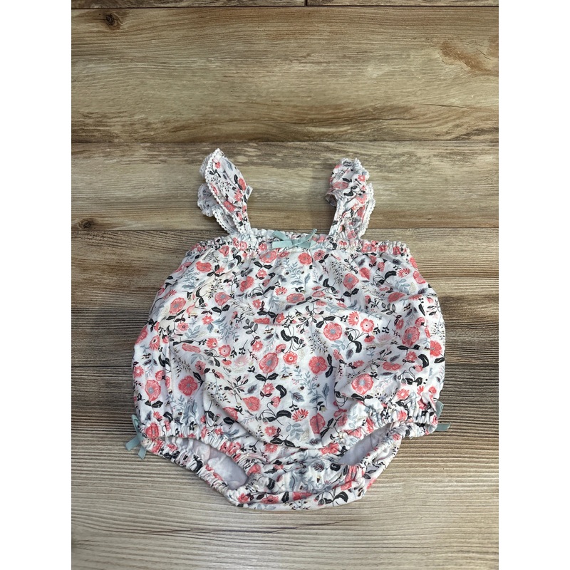 Dylan & Abby Floral Romper White sz 24m White 24m