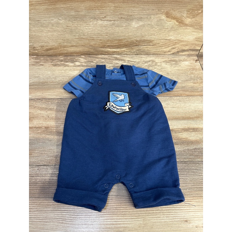 Harry Potter 2pc Ravenclaw Shirt & Shortall Blue sz 6m Blue 6m