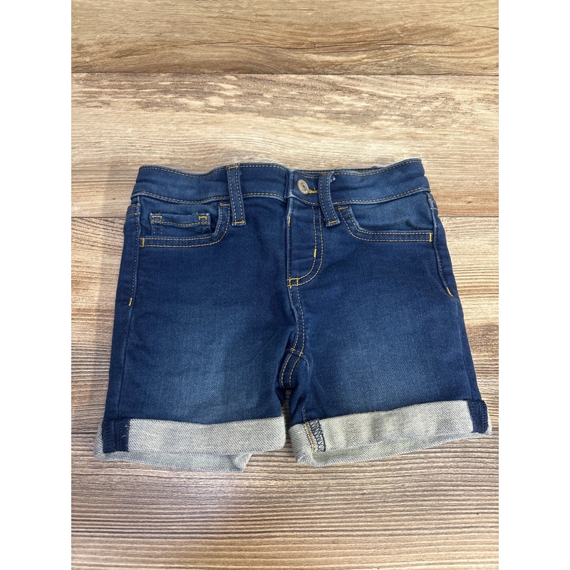 Jumping Beans Rolled Hem Denim Shorts Blue sz 4T Blue 4T
