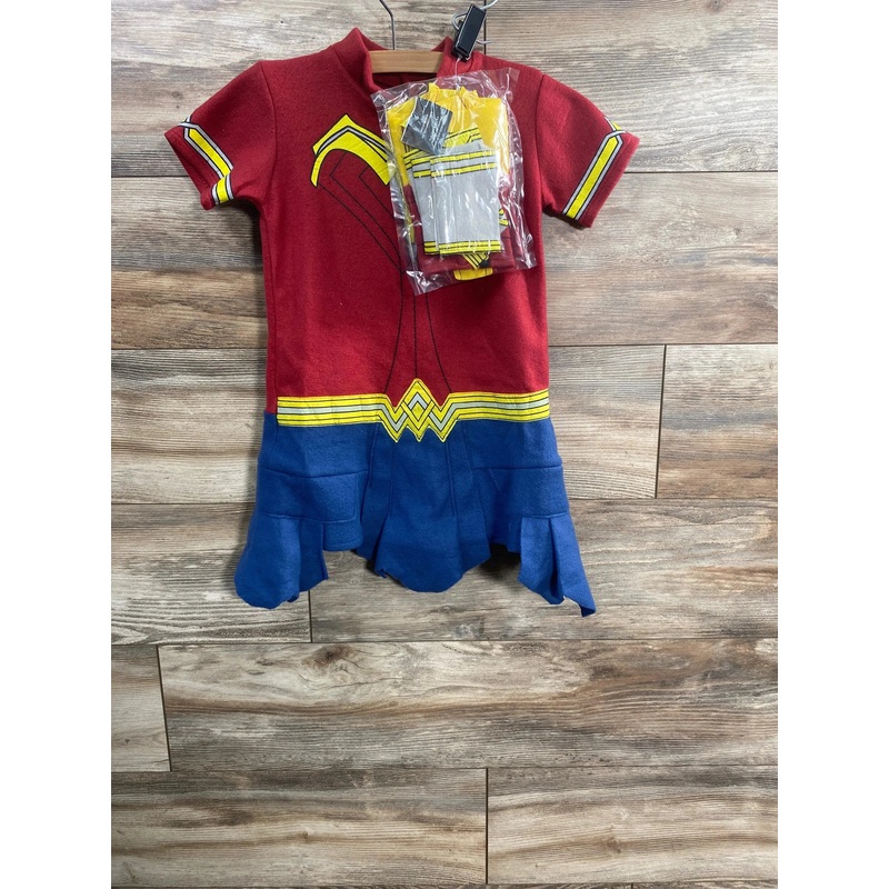 Justice League Wonder Woman Costume Set sz 4-6x