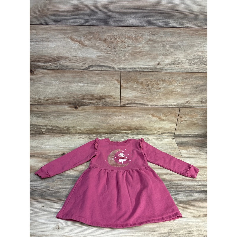 Koala Kids Moon Long Sleeve Tunic Pink sz 3T Pink 3T