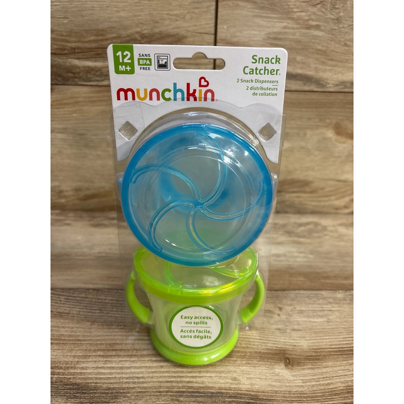 Munchkin Snack Catcher Toddler Snack Cups, 2 Pack