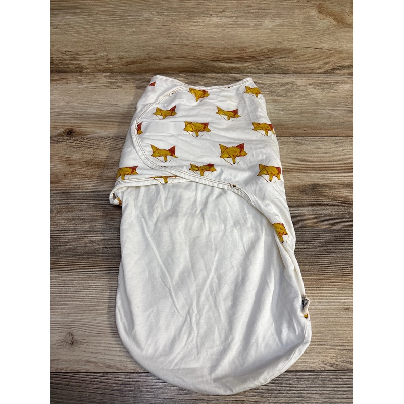 Nested Bean Zen Swaddle Premier, White Fox sz 0-6m White