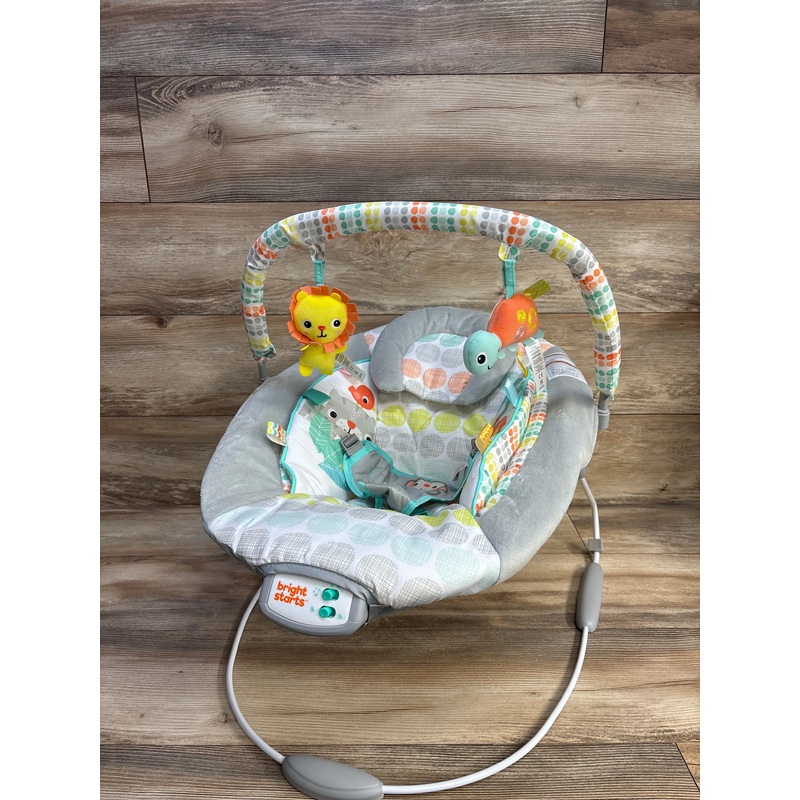 NEW Bright Starts Whimsical Wild Comfy Baby Bouncer