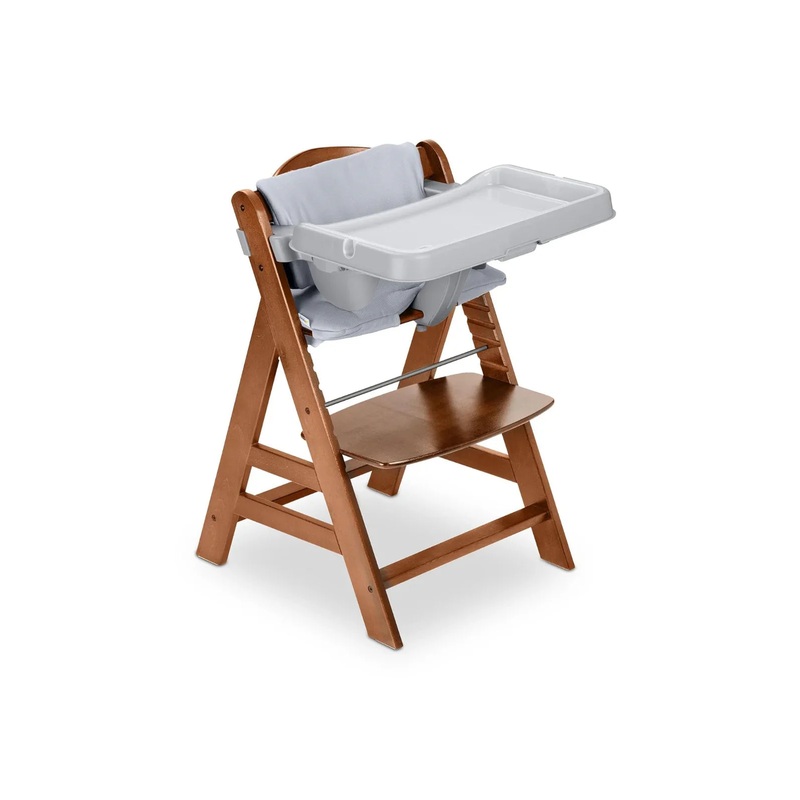 NEW hauck Alpha Grow Along Walnut  Booster High Chair