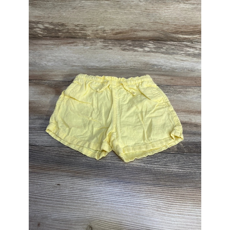 Old Navy Drawstring Linen Shorts Yellow sz 2T Yellow 2T