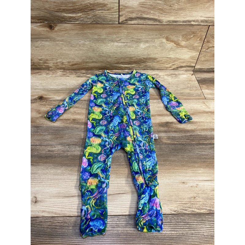 Ollee and Belle Jelly Convertible Romper Green sz 6-9m Multicolor 6m