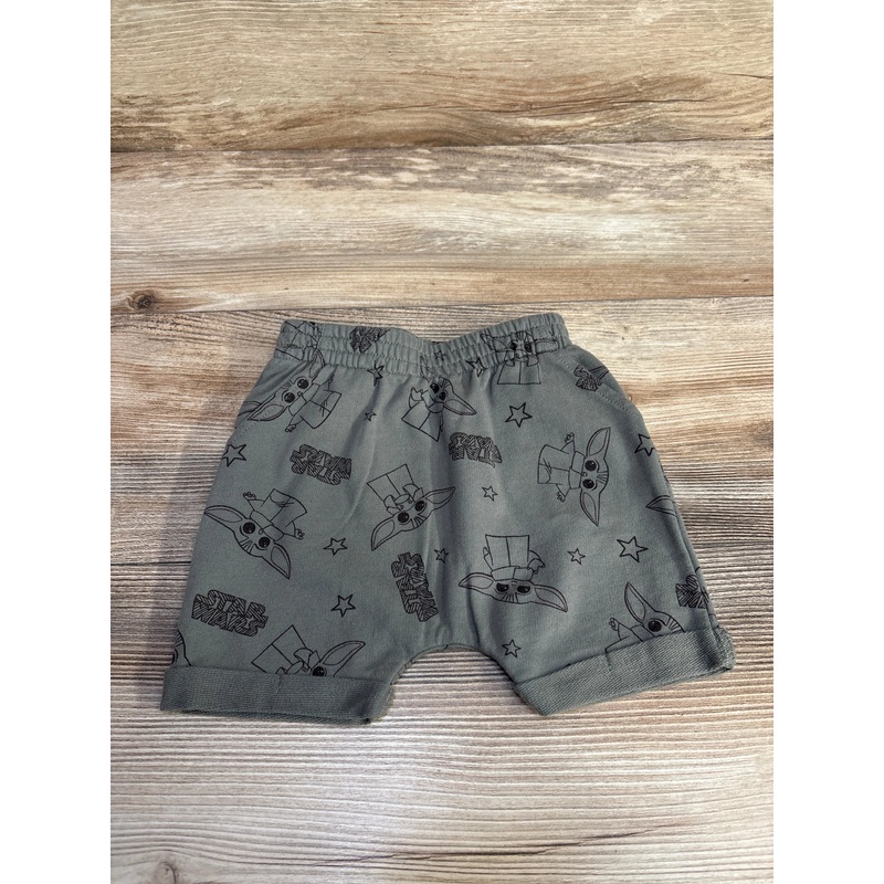 Star Wars Grogu Shorts Green sz 18m Green 18m