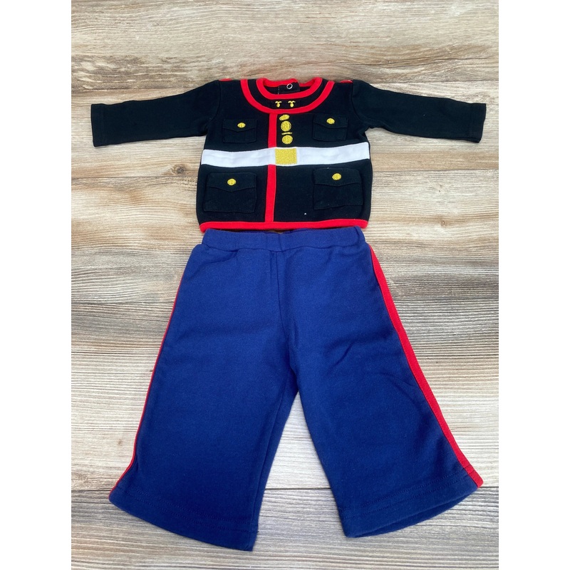 Tiny Trooper U.S Marine Corps Dress Blues Uniform sz 3-6m