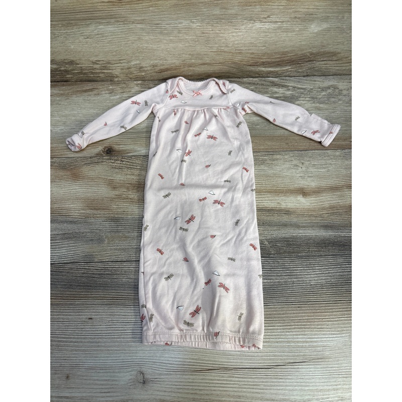 Carter’s Dragonflies Gown Pink sz Newborn Pink Newborn