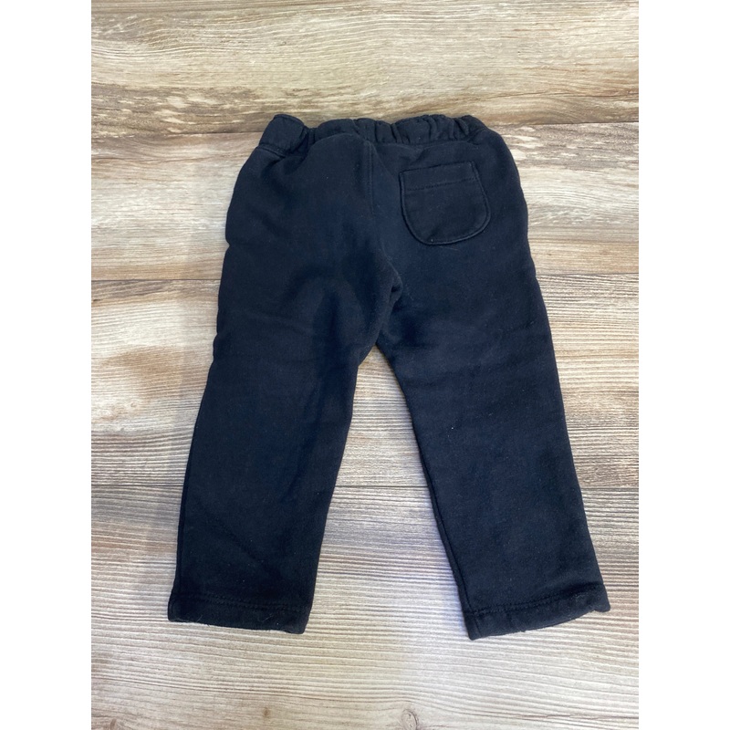 Cat & Jack Drawstring Sweatpants Black sz 2T Black 2T