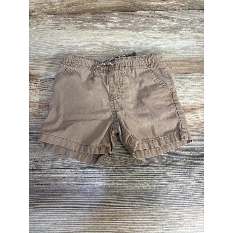 Cat & Jack Woven Drawstring Shorts Brown sz 12m Brown 12m
