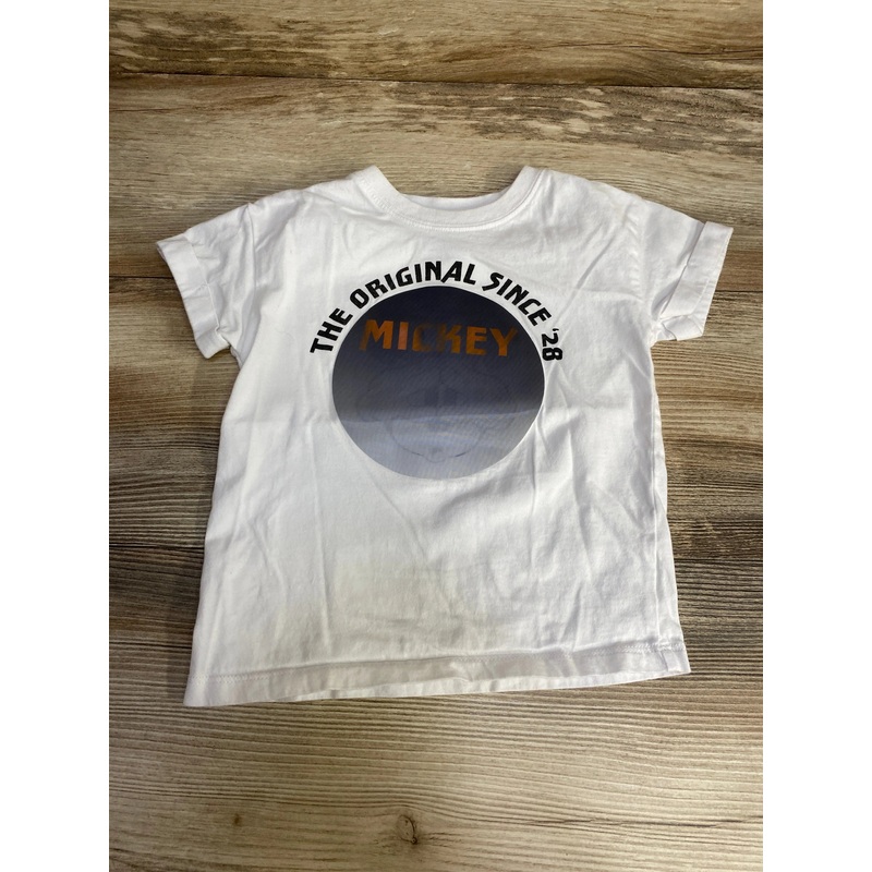 Disney Baby Mickey Mouse The Original Since ’28 Shirt White sz 18-24m White 18m