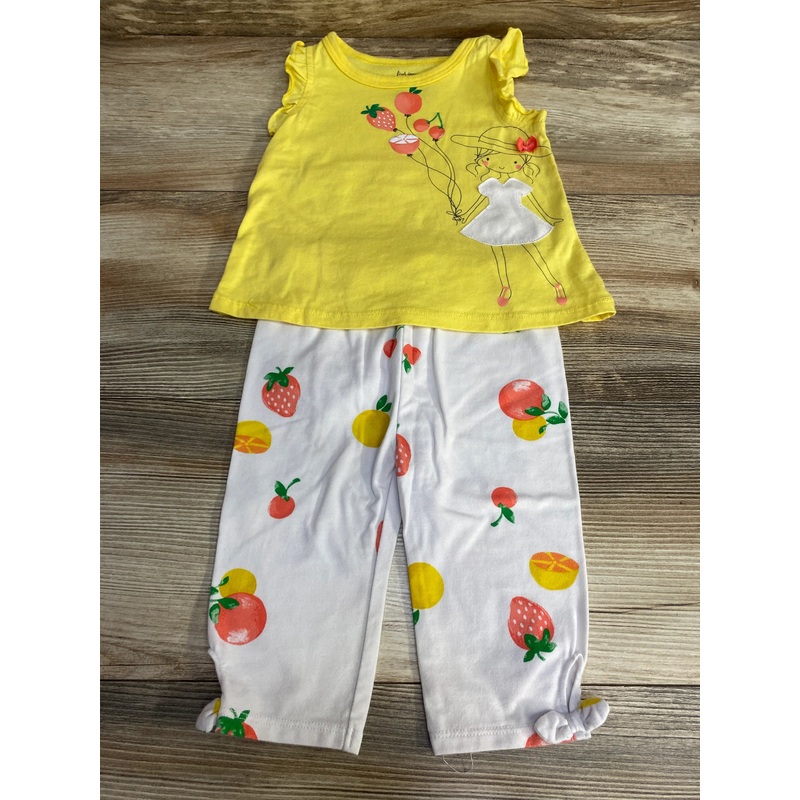 First Impressions 2pc Shirt & Leggings Yellow sz 18m Yellow 18m