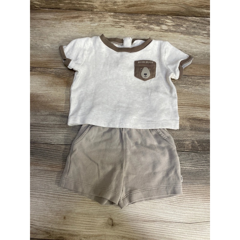 Huggies 2pc Pocket Shirt & Shorts sz 6m 6m