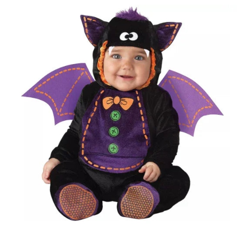 InCharacter Baby Bat Costume Black sz 0-6m Black