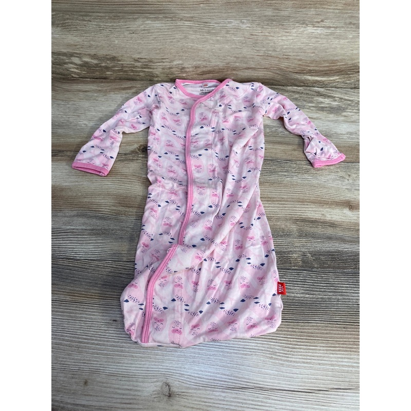 Magnetic Me Seal Gown Pink sz 0-3m Pink Newborn