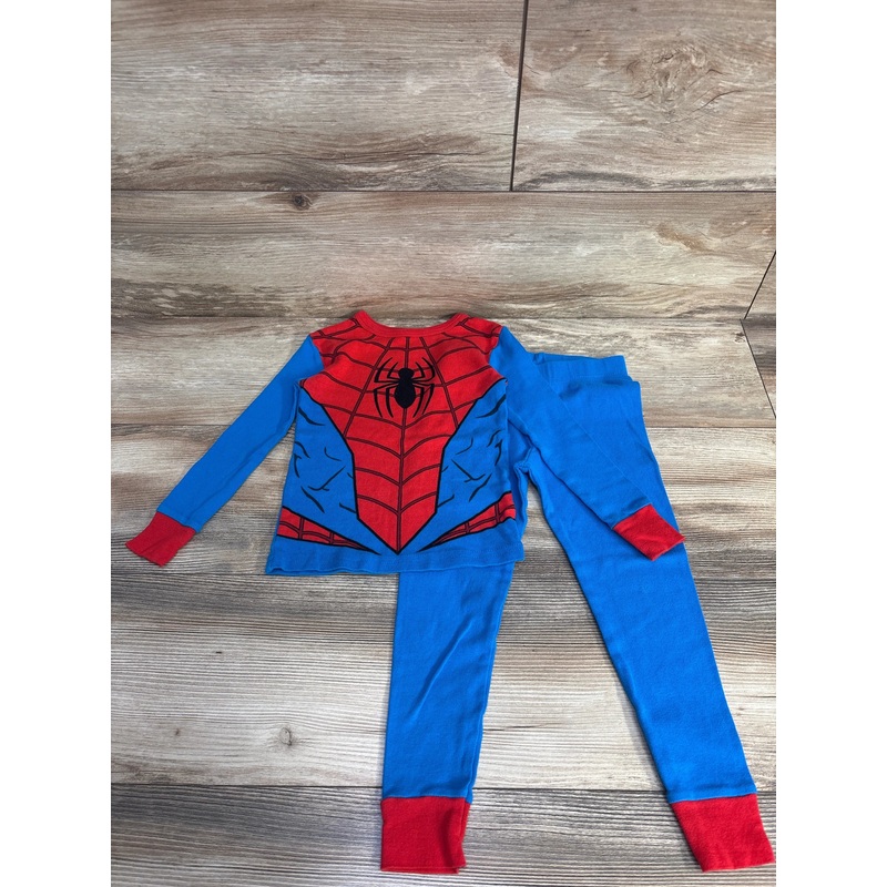 Marvel 2pc Spider-Man Pajama Set Blue sz 4T Blue 4T