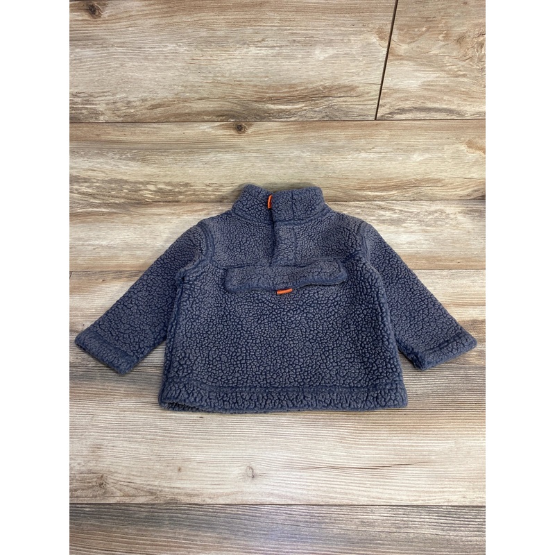Mini Boden Sherpa Pullover Grey sz 2-3T Grey 2T