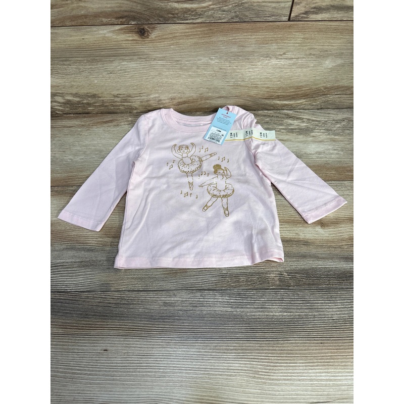 NEW Cat & Jack Ballerina Shirt Pink sz 12m Pink 12m