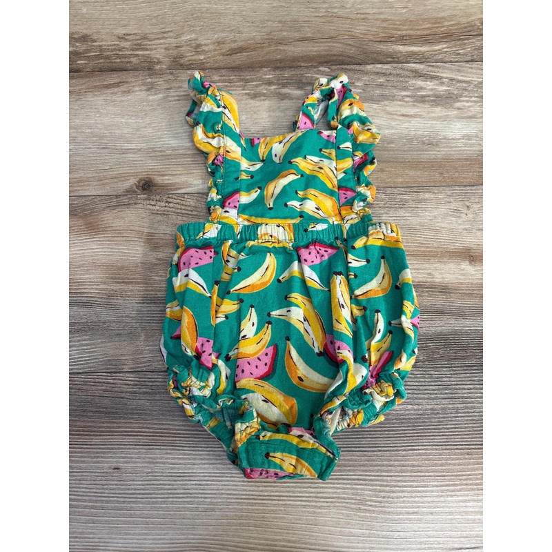 Old Navy Fruit Print Romper Green sz 18-24m Green 18m