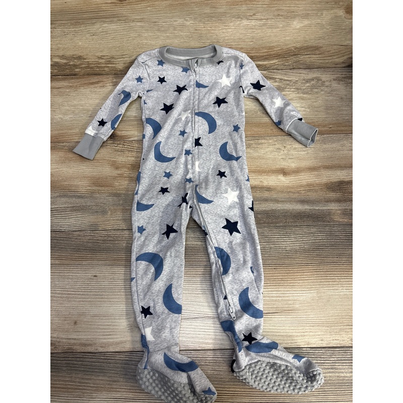 Old Navy Moon & Stars Sleeper Grey sz 12-18m Grey 12m