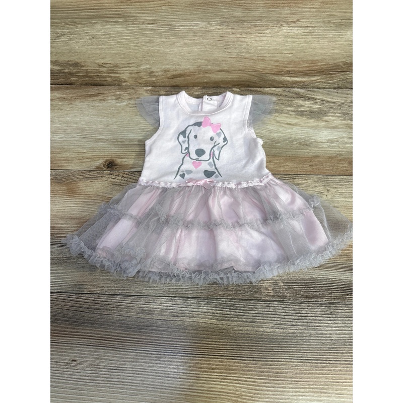 Rene Rofe Tutu Bodysuit Dress Pink sz 0-3m Pink Newborn