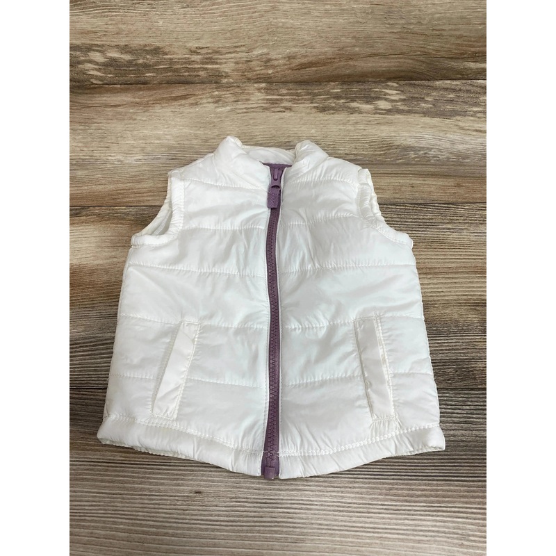 Carter’s Puffer Vest White sz 6m