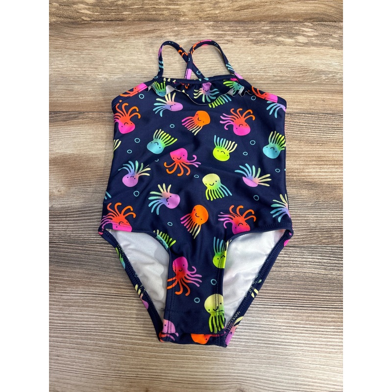 Cat & Jack 1pc Octopus Swimsuit Navy sz 2T Navy 2T