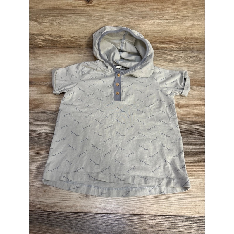 City Mouse Skate Boards Hooded Shirt Grey sz 5T Grey 5T