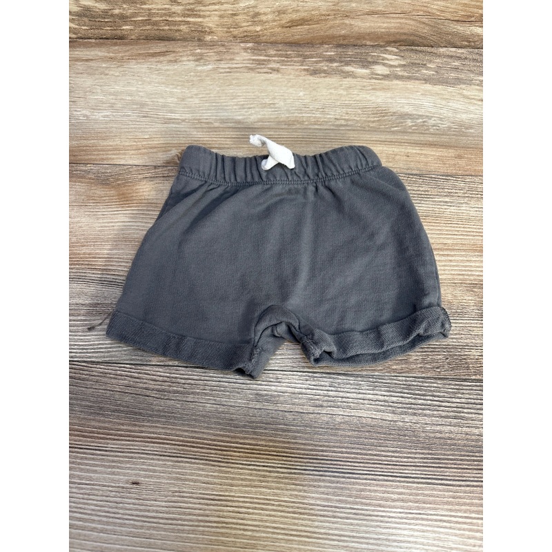 Little Co. Organic Drawstring Shorts Grey sz 6m Grey 6m