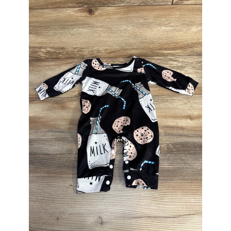 Milk & Cookies Coverall Black sz 3m Black 3m