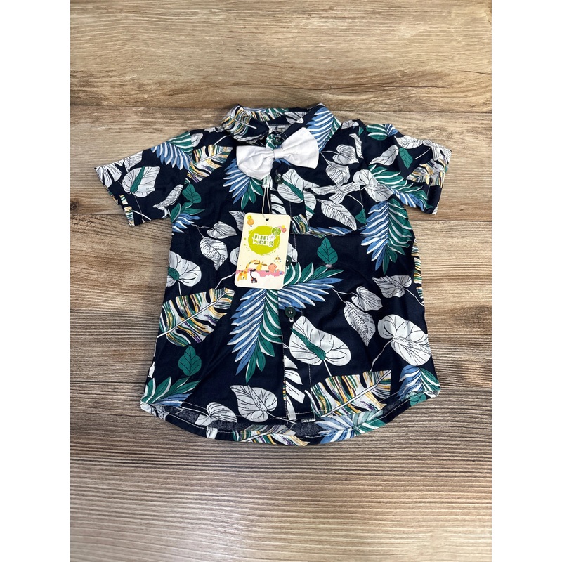 NEW Button Up Shirt Navy sz 12m Navy 12m