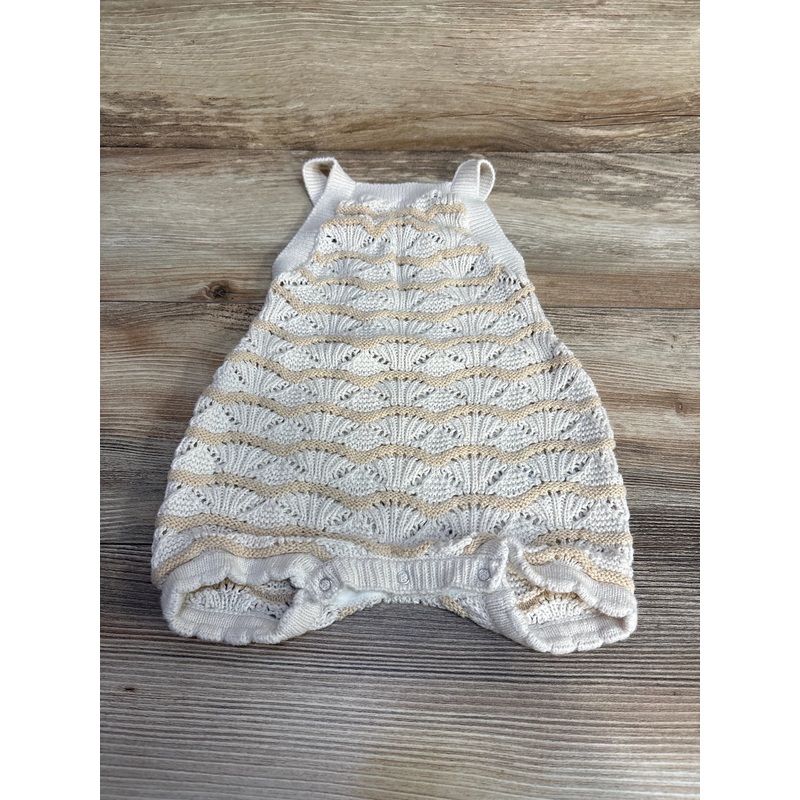 Old Navy Knit Romper White sz 12-18m White 12m