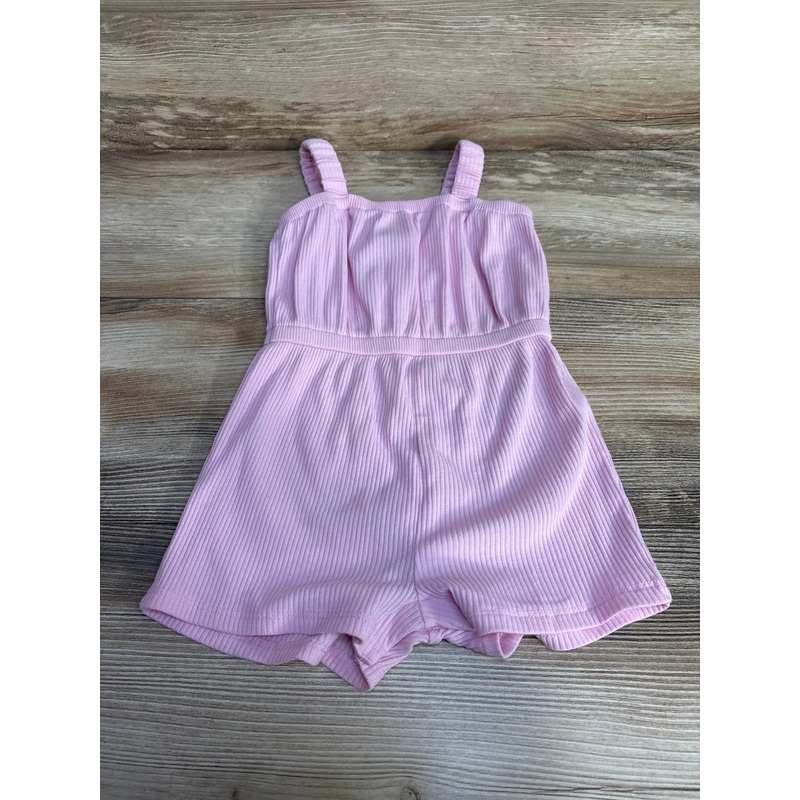 Old Navy Rib-Knit Romper Pink sz 18-24m Pink 18m