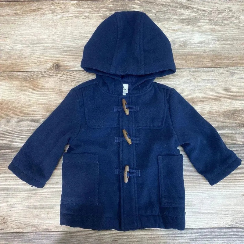 OshKosh Toggle Coat sz 6m Navy 6m Used