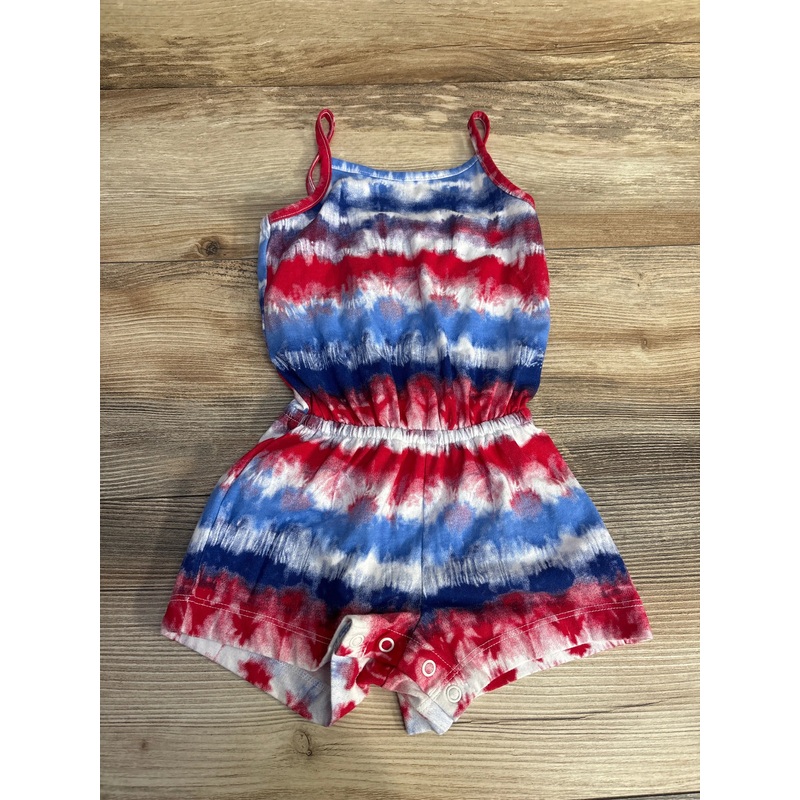 Children’s Place Tie-Dye Romper Blue sz 2T Blue 2T