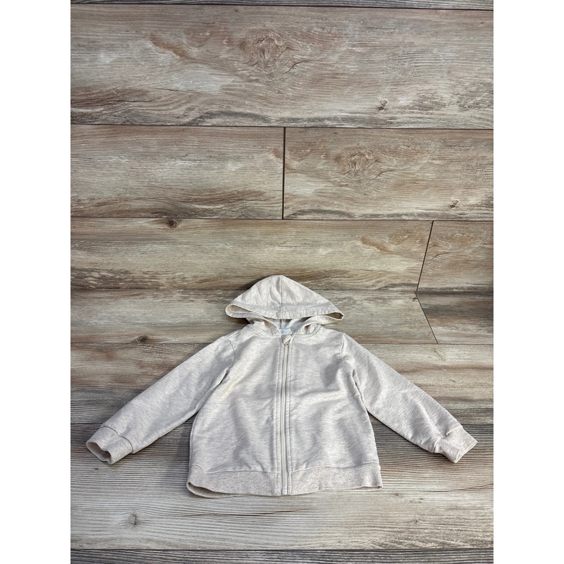 First Impressions Full Zip Hoodie Oatmeal sz 24m Oatmeal 24m