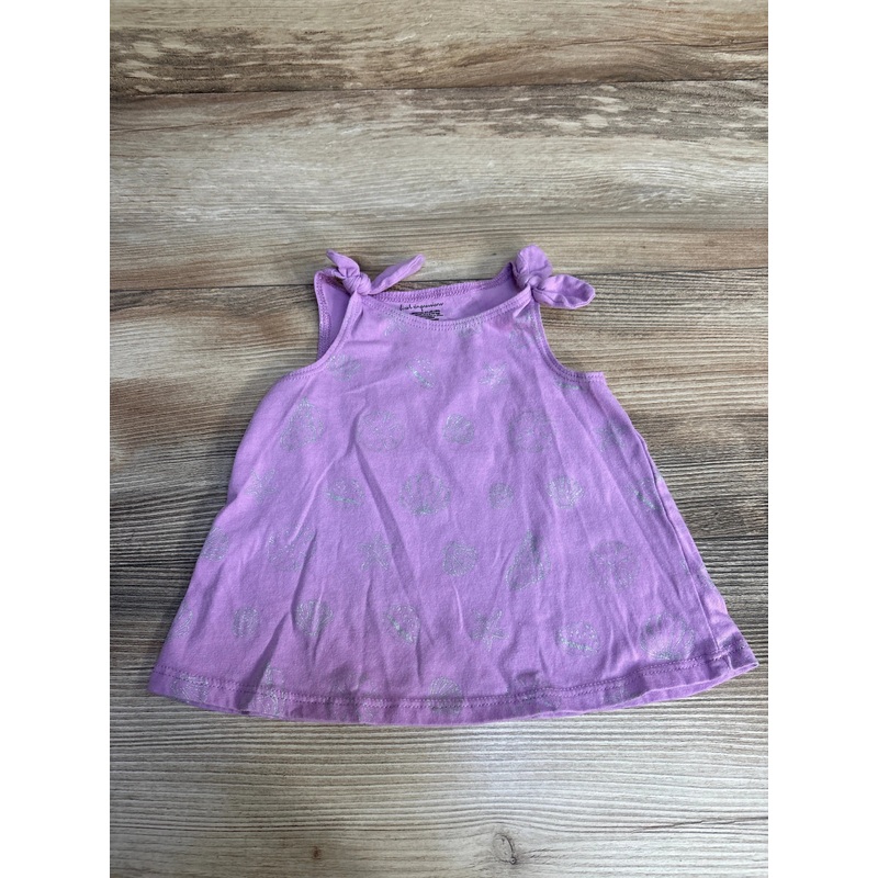 First Impressions Seashells Tank Top Purple sz 6-9m Purple 6m