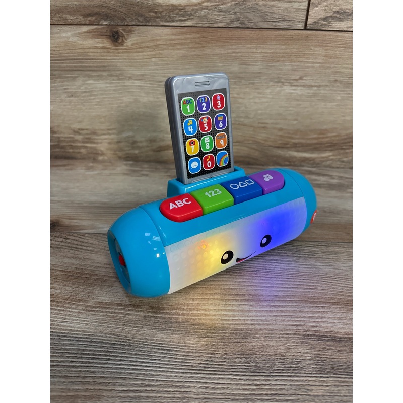 Fisher Price Laugh & Learn Light Up Learning Speaker and Removable Toy Phone
